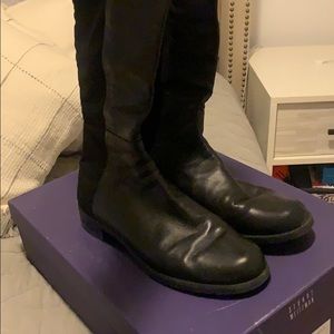 Stuart weitzman 5050 boot black sz 10.5